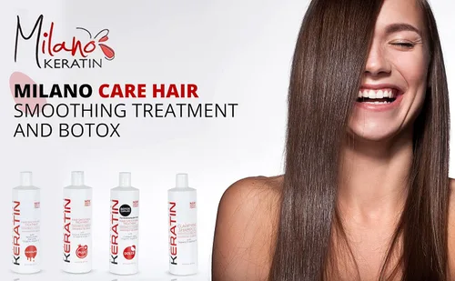 Miniatura 5 de Keratin Hair Smoothing System - Tratamiento profesional de salón con champú aclarador, chocolate, 4 onzas líquidas