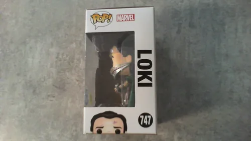Miniatura 4 de Funko Pop! Marvel: Avengers Endgame - Loki con Tesseract que brilla en la oscuridad