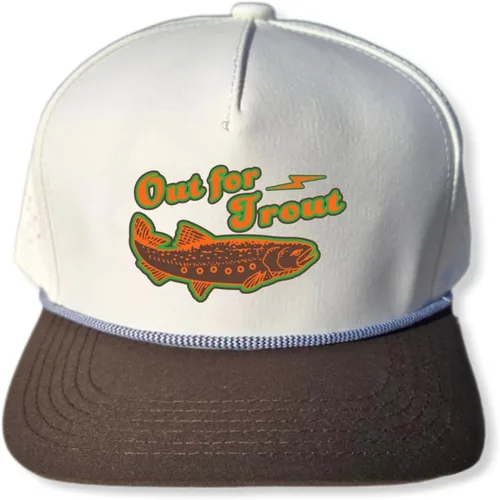Miniatura 19 de ThatsRad Out for Trout Corduroy Snapback Sombrero Gorra Pesca con Mosca Pescador