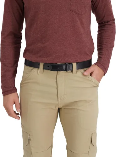 Miniatura 5 de Dickies Cinturón mecánico de cuero antiarañazos para hombre, Negro