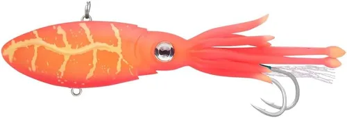 Miniatura 25 de Nomad Design Señuelo de pesca vibratorio patentado original de Squidtrex – Señuelo de plástico suave TPE con aroma añadido para agua salada con Cali