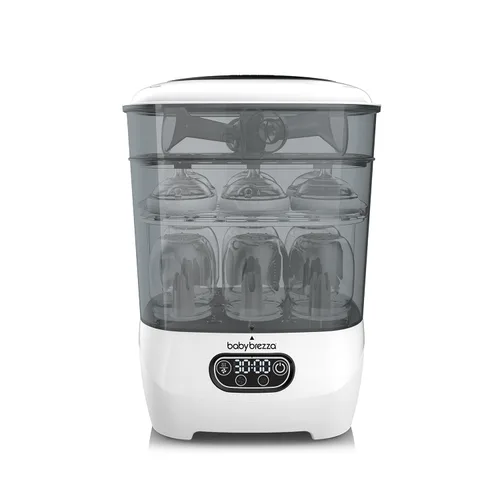 Miniatura 10 de Baby Brezza Esterilizador y secadora de botellas avanzado, 33% más rápido, desinfectante de vapor de mayor capacidad, máquina de esterilización