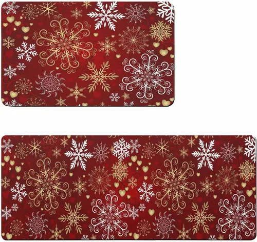 Tapete de baño de Feliz Navidad, antideslizante, de secado rápido y absorbente, tierra de diatomeas, fregadero, dormitorio, cocina, lavable, tapete