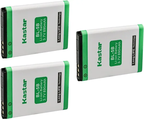 Miniatura 5 de Kastar BL-5B - Batería de repuesto para Vodafone Mini D100 Mini D101, Alcat OT-S680 One Touch S680, Minox Digital Classic DCC 5.1 DCC 5.1 DCC 5.0