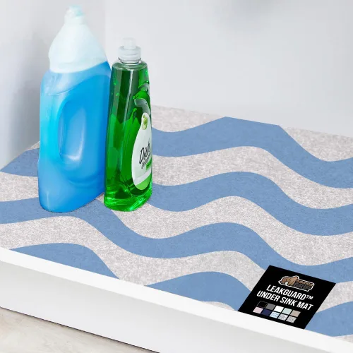 Miniatura 29 de GORILLA GRIP - Tapete original de alta calidad para colocar debajo del fregadero, no adhesivo, absorbente, duradero, resistente al agua
