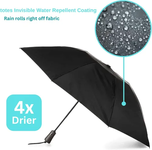 Miniatura 3 de totes InBrella Paraguas plegable invertido diseño invertido apertura y cierre automático
