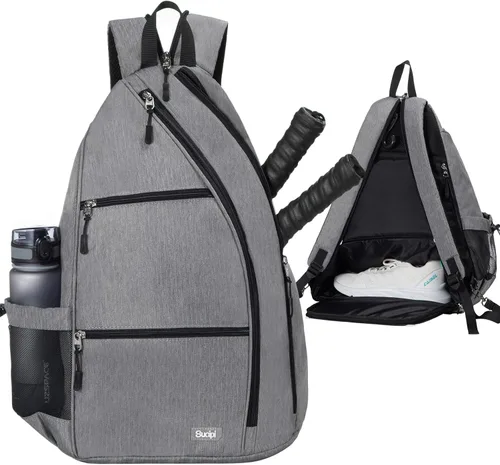 Miniatura 21 de Sucipi Pickleball Bag - Men's & Women's Pickleball Backpack, Adjustable Sling Bag w/Fence Hook/Large Capacity/Safety Pocket Azul