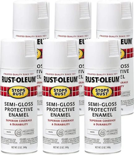 Miniatura 101 de Rust-Oleum 285092 - Pintura en aerosol para prevención del óxido, 12 onzas, transparente satinado Satinado claro