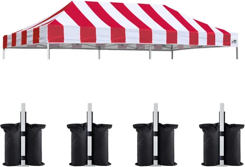 Miniatura 51 de Eurmax USA toldo desplegable de repuesto, cubierta superior para tienda de campaña, armado instantáneo, solo la cubierta superior, 4 bolsas