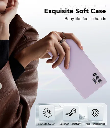 Miniatura 4 de LeYi Funda para Motorola Moto G Play 4G 2024: Funda para Moto G Play 4G 2024 con funda delgada y antiarañazos, silicona líquida a prueba de golpes