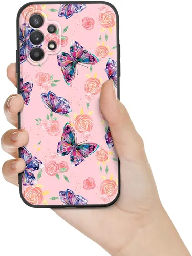 Miniatura 58 de Funda para Galaxy A51 5G (no compatible con la versión A51 4G) con correa de cordón, para niñas y mujeres, diseño lindo de anime, funda de silicona