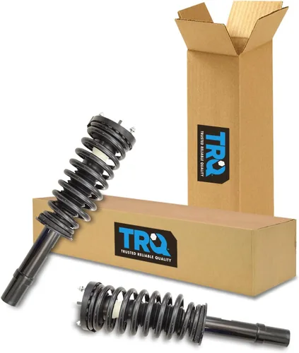 Miniatura 170 de TRQ Conjunto de Amortiguador y Resorte Delantero Cargado con Resorte Helicoidal Pre-ensamblado Compatible con Jeep Cherokee Limited AWD 14-22 Sin
