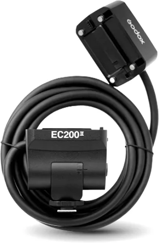 Miniatura 7 de Godox EC200II 6.6 ft zapata remota separación extensión cabeza flash accesorios para Godox AD200PRO II AD200PROII cabeza flash