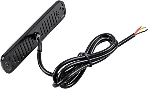 Miniatura 6 de Barra de luz estroboscópica Universal muy delgada de 6 LED, color ámbar / blanco, Modo de 16 parpadeos, luz de Advertencia para camionetas, autos