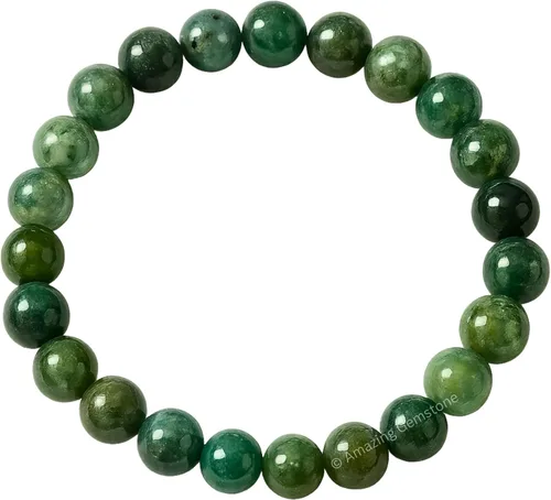 Miniatura 649 de Amazing Gemstone Pulsera de cristal para mujeres y hombres, pulsera de cristal curativo de protección, pulsera elástica con cuentas de piedras