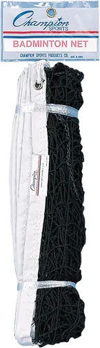 Miniatura 2 de Champion Sports Red de bádminton de 12 capas Blanco