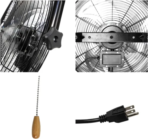 Miniatura 4 de Ventilador de 18 pulgadas con soporte de pared MaxxAir HVWM18