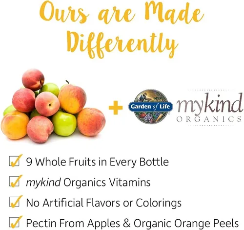 Miniatura 4 de Garden of Life Organics - Vitaminas gomosas para mujer, sabor baya, certificadas, orgánicas, sin OMG, veganas y orgánicas, vitaminas gomosas