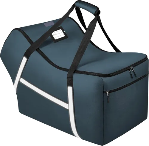 Miniatura 10 de Bolsa de viaje para asiento de carro infantil para avión, compatible con todos los asientos de carro Nuna Pipa y base, Chicco KeyFit 30 y base, Verde