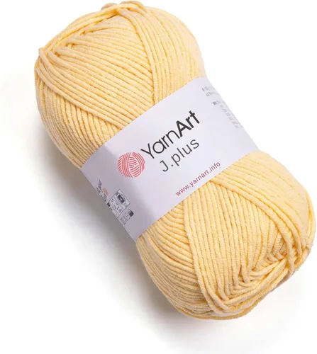 Miniatura 16 de YarnArt Jeans Plus - Hilo de mezcla de algodón suave, 100g (3.5 onzas), 160m (174 yardas), 55% algodón, 45% acrílico, grosor medio #4, ideal