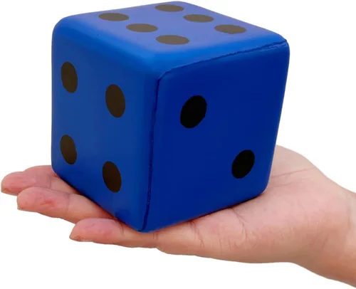 Miniatura 11 de Juguete de Dados de Espuma de 3.15 Pulgadas: Un Divertido Juguete Educativo de Dados Kawaii Lleno de Diversión para Juegos de Mesa Infantiles