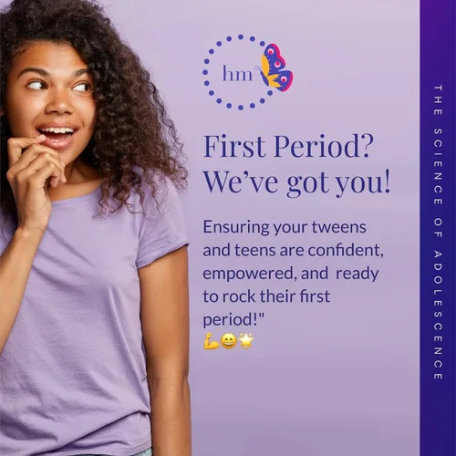 Miniatura 3 de First Period Kit – Almohadillas de algodón orgánico en 3 tamaños (iniciador, pequeño, durante la noche), ultrafino con alas, sin cloro, sin