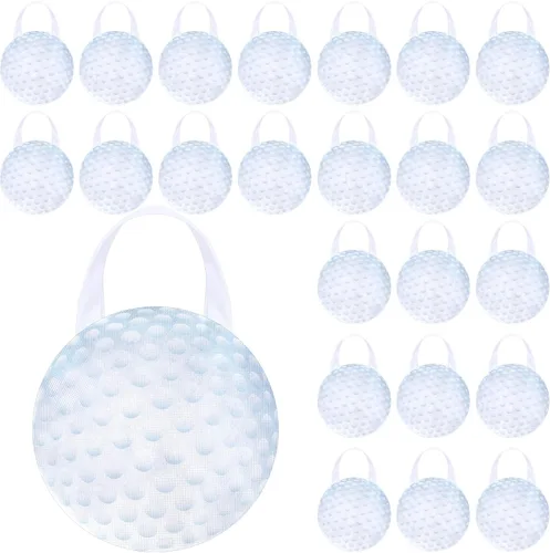 Shihanee 24 bolsas de regalo de fiesta de golf, bolsa de regalo con temática de pelota, bolsa de regalo de golf, bolsa de golosinas no tejida para