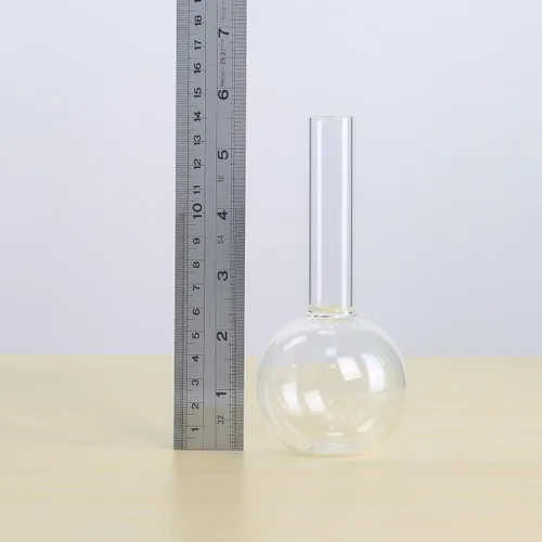 Miniatura 6 de CYS EXCEL Juego de 6 jarrones de cristal pequeños, pequeños jarrones de flores transparentes para centros de mesa de boda, decoración de mesa