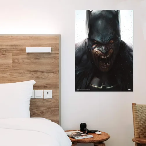 Miniatura 4 de MIGHTYPRINT DC Comics – Batman – DCeased – Zombie Attack – Arte de pared duradero de 17 x 24 pulgadas – No hecho de papel – Coleccionable