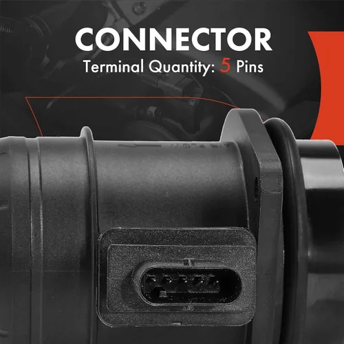 Miniatura 2 de A-Premium Conjunto de sensor de flujo de aire masivo [5 pines] compatible con Mini Cooper 2009 2010 2011 2012 - L4 1.6L turboalimentado