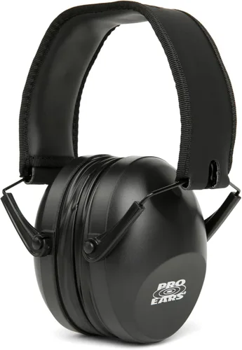 Miniatura 13 de Pro Ears Orejeras Gold II 26, NRR 26, protección auditiva de grado militar con compresión DLSC; sellos de gel y apagado automático Rosado