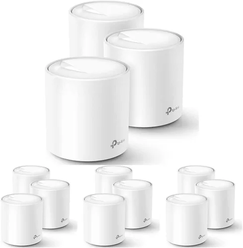 Miniatura 10 de TP-Link Deco X20-OUTDOOR AX1800 Extensor de Malla WiFi de Doble Banda Wi-Fi 6 para Exteriores Hasta 2,200 pies cuadrados 2 Puertos Gigabit PoE+
