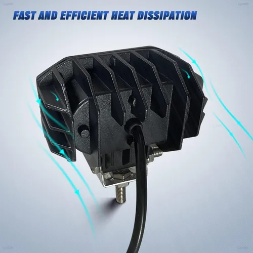 Miniatura 4 de Barra de luz LED de 4 pulgadas de 80 W con haz de punto blanco 5050 LED, luz de conducción todoterreno, luces antiniebla para camión, camioneta