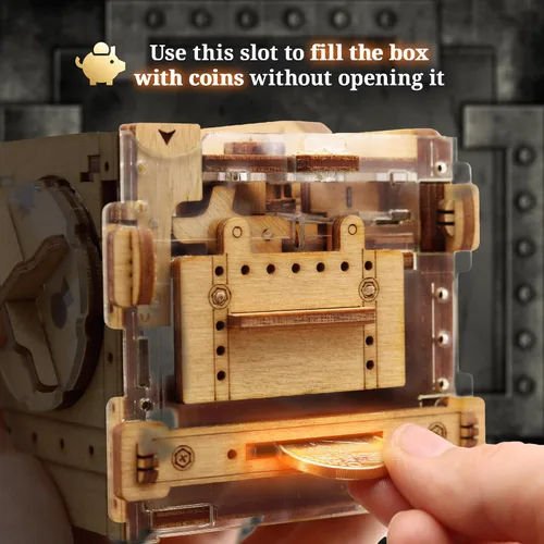 Miniatura 4 de iDventure A-Maze-ing Safe Caja de rompecabezas para adultos Desafío creativo estilo Escape Rompecabezas 3D único para regalos memorables