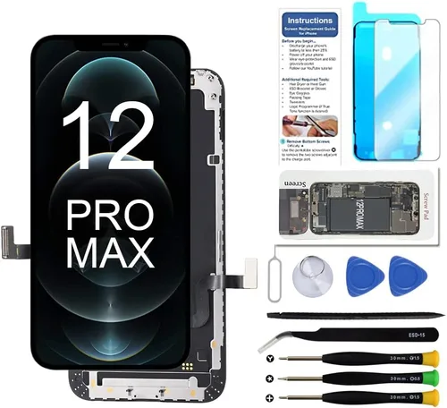 Miniatura 18 de Reemplazo de pantalla OLED suave para iPhone Xs Max de 6.5 pulgadas [no LCD], pantalla táctil 3D, kit de reparación de digitalizador