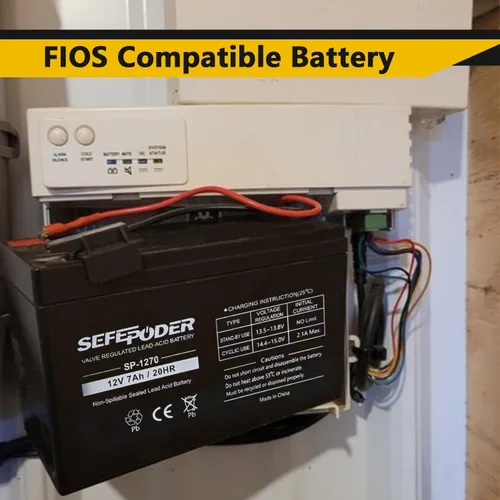 Miniatura 5 de SEFEPODER 12 V 7Ah Batería recargable de plomo ácido sellada 2 unidades (terminales F1)