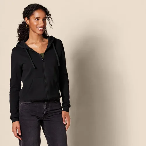 Miniatura 2 de Tienda Essentials Sudadera con capucha y cremallera completa para mujer (disponible en tallas extragrandes)