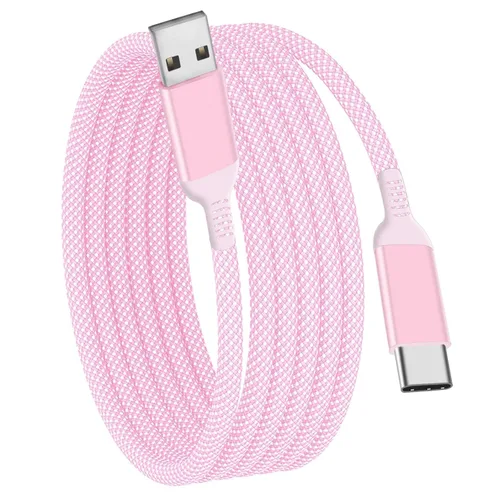Miniatura 9 de Cable USB C de 10 pies para carga de iPhone 15 16 Pro Max, iPad Pro, carga rápida, cordón de nylon para Samsung Galaxy S24 S23 S22 S21 S20 S10, Note