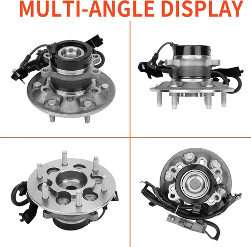 Miniatura 2 de 515107 2WD Solo cubo de rueda delantera y conjunto de cojinetes Lado del pasajero para Chevrolet Colorado 2004 05 06 07 08, 06-08 para GMC Canyon