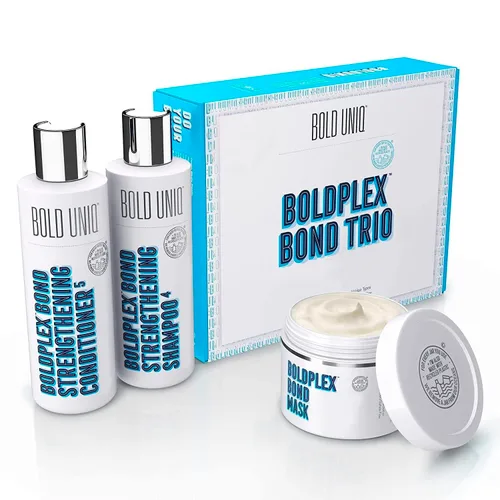 Miniatura 10 de BoldPlex 4 Bond Strengthening Protein Shampoo para cabello seco dañado, fórmula hidratante para tipos de cabello rizado, seco, teñido, encrespado