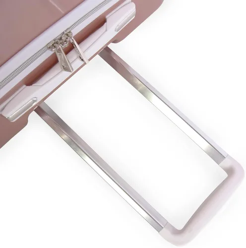 Miniatura 7 de BEBE Maleta Lydia de 2 piezas con ruedas giratorias para mujer, Oro Rosa, Lydia - Maleta con ruedas giratorias (2 piezas)