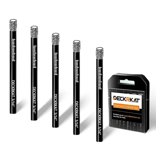 Miniatura 12 de 3 paquetes de brocas de diamante seco de 5/8" 14mm con soldadura al vacío, sierras de agujero de diamante para azulejos de granito, cerámica
