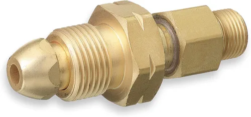 Miniatura 12 de SÜA - Adaptador de acetileno - CGA-510 (Cilindro P.O.L.) a CGA-300 (Regulador comercial)