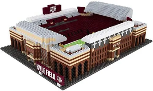 Miniatura 20 de FOCO NCAA Unisex NCAA College 3D BRXLZ Puzzle Team Football Stadium