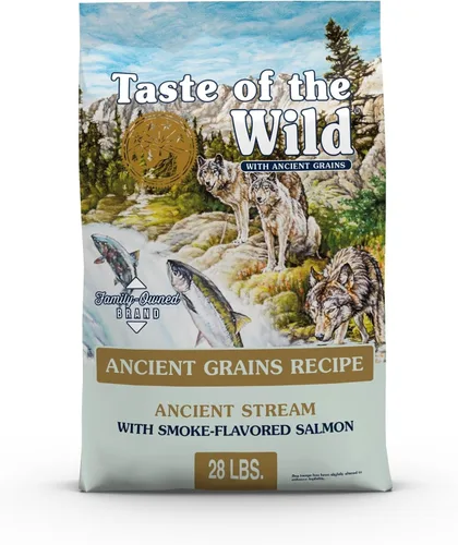 Miniatura 18 de Taste Of The Wild Ancient Stream Receta Canina Con Salmón Con Sabor A Humo Y Granos Antiguos 5lb