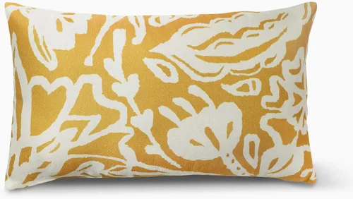 Miniatura 9 de Fab Habitat Almohadas para interiores y exteriores hechas de hilo de poliéster reciclado, resistente a las manchas, lavable a máquina, inserto Ondas