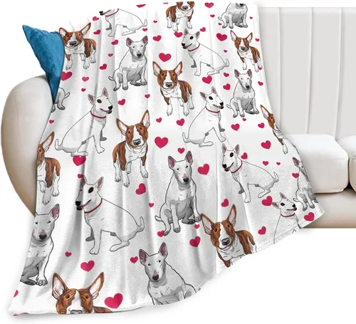 Miniatura 30 de Manta de Tiro de Perro Akita - Regalos y Decoración para Niñas, Mujeres, Niños, Adultos - Suave, Cálida y Acogedora de Vellón para Sofá, Sillón