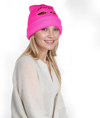 Miniatura 4 de choyaxo 3 Hole Ski Mask Full Face Cover Knitted Balaclava for Men Women Winter Outdoor Sports