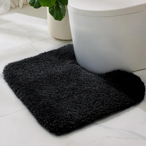 Miniatura 32 de ILANGO Alfombras de Baño Beige 32" × 20" Antideslizantes y Súper Absorbentes Extra Gruesas Suaves, Alfombra de Baño Lavable para Piso, Alfombra