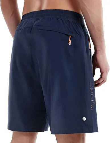 Miniatura 2 de HIFEOS Pantalones cortos deportivos para hombre, pantalones cortos de entrenamiento para correr, tenis, gimnasio, 5, 7, 9 pulgadas, cómodos